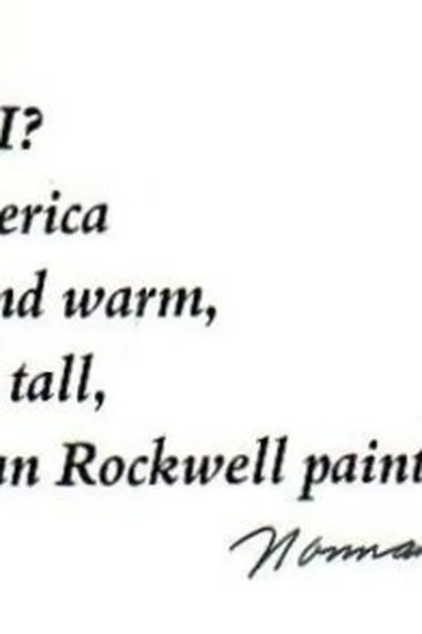 Capa de Norman Rockwell's Americana ABC
