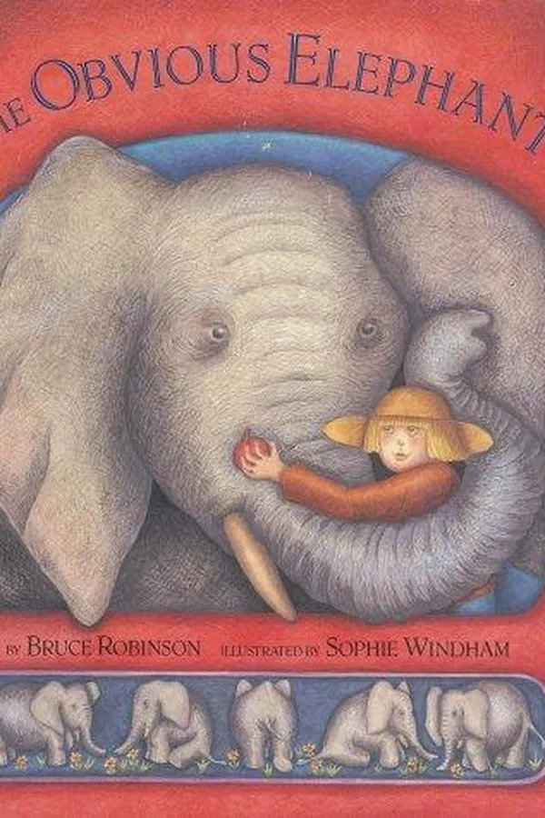 Capa de The obvious elephant