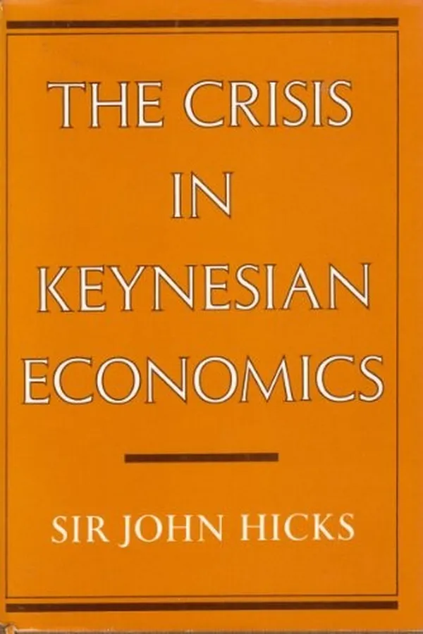 Capa de The crisis in Keynesian economics