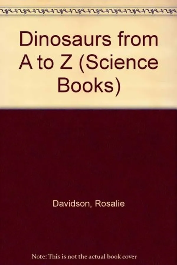 Capa de Dinosaurs from A to Z