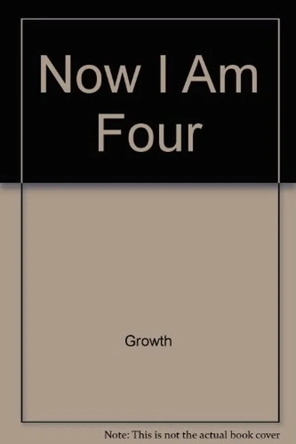 Capa de Now I am four