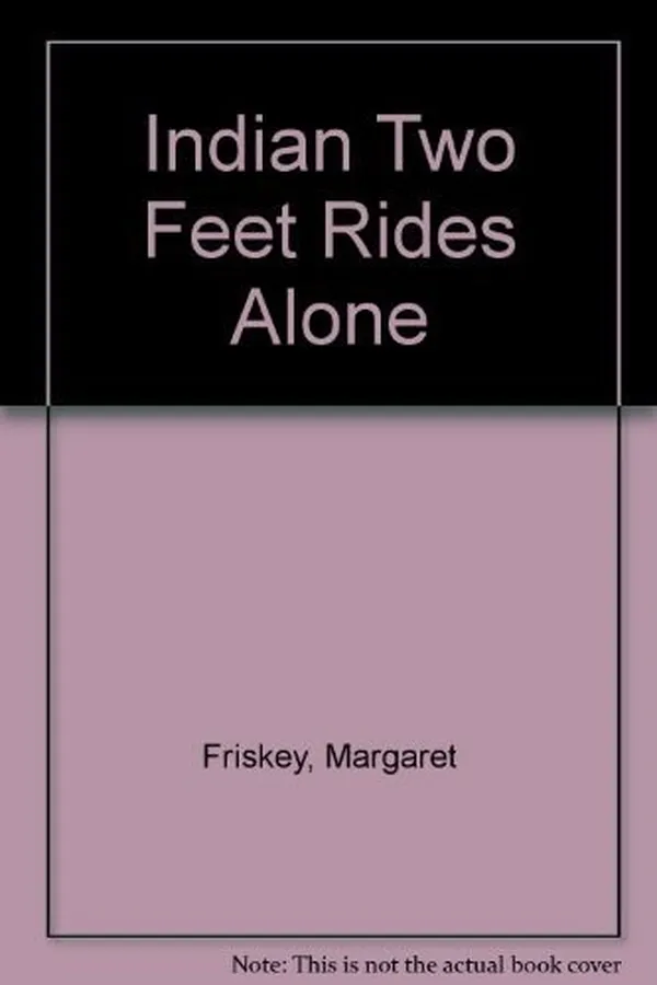 Capa de Indian Two Feet rides alone