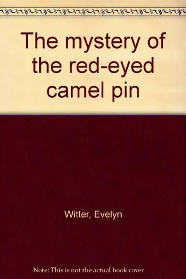 Capa de The mystery of the red-eyed camel pin