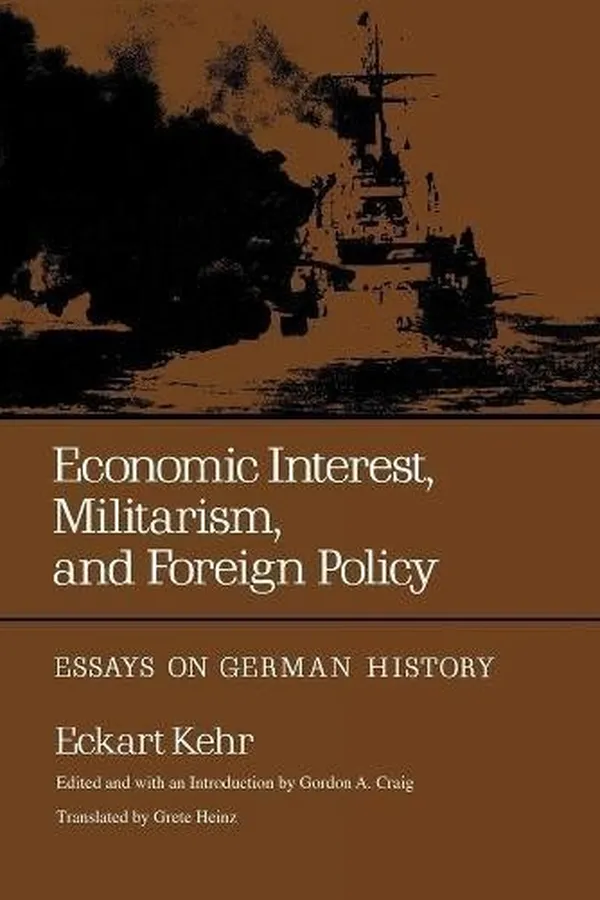 Capa de Economic interest, militarism, and foreign policy