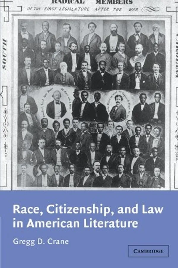 Capa de Race, citizenship, and law in American literature