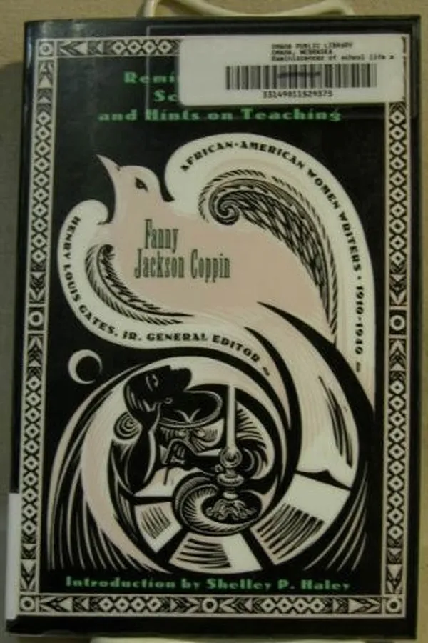 Capa de Reminiscences of school life, and hints on teaching