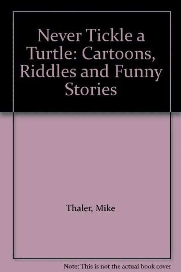 Capa de Never tickle a turtle