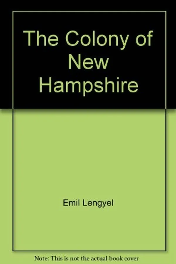 Capa de The Colony of New Hampshire