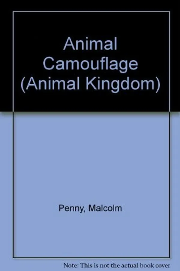 Capa de Animal camouflage