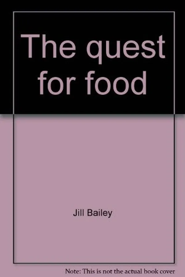 Capa de The quest for food