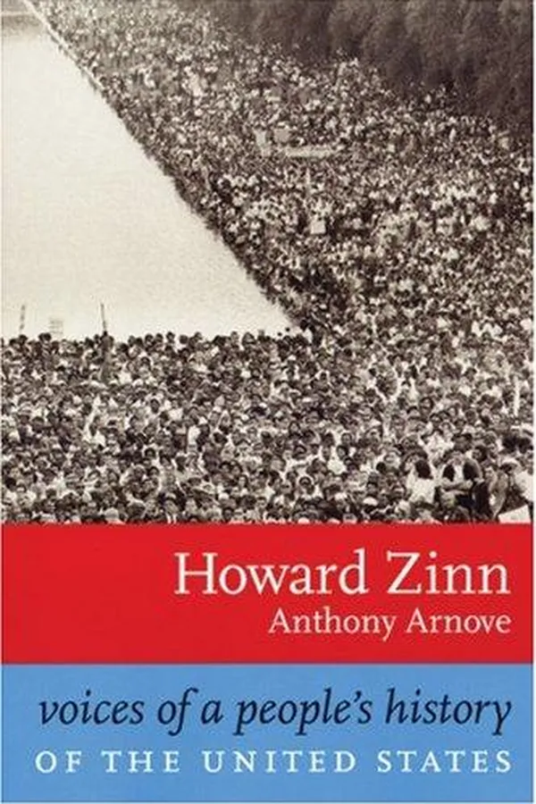 Capa de Voices of a people’s history of the United States