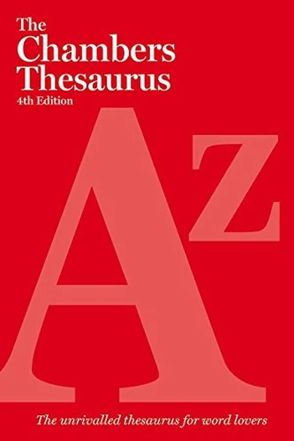 Capa de The Chambers Thesaurus