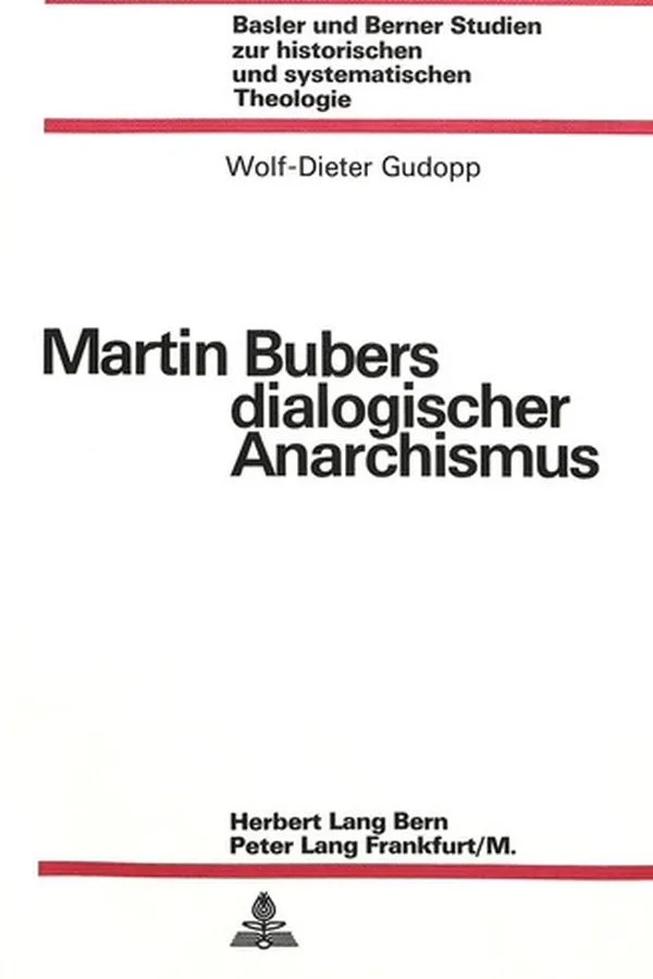 Capa de Martin Bubers dialogischer Anarchismus