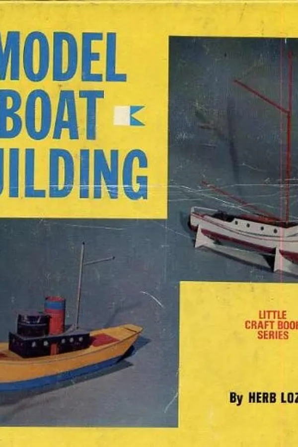 Capa de Model Boat Building (Little Craft Book)
