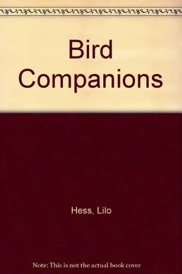 Capa de Bird companions
