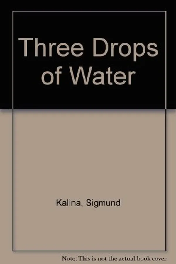 Capa de Three drops of water