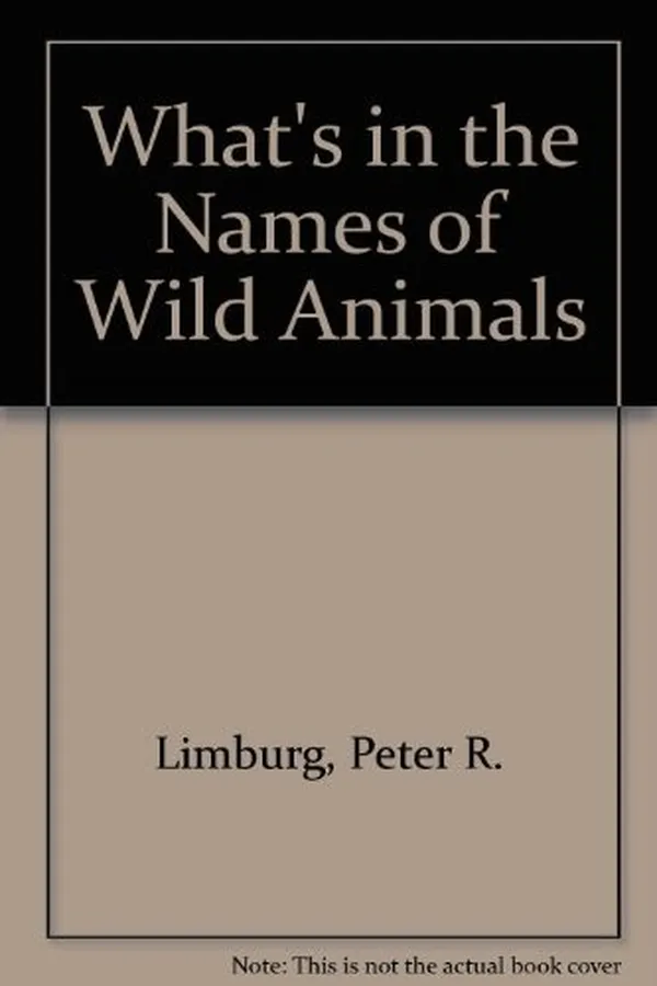 Capa de What's in the names of wild animals