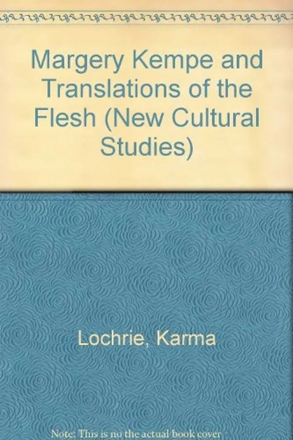 Capa de Margery Kempe and translations of the flesh