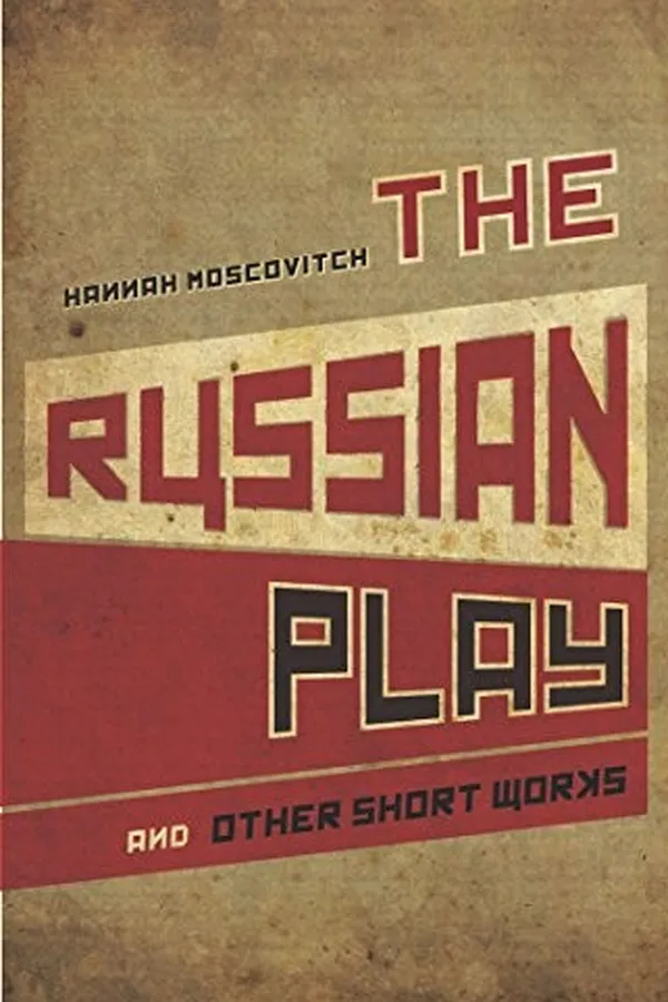 Capa de The Russian play and other short works