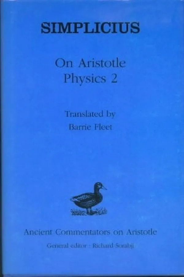 Cover of On Aristotle's Physics 2