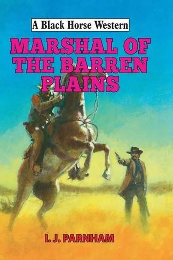 Capa de Marshal of the Barren Plains (A Black Horse Western)