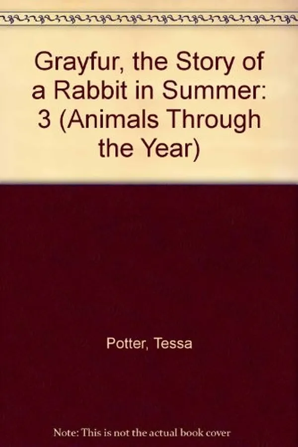 Capa de Grayfur, the story of a rabbit in summer