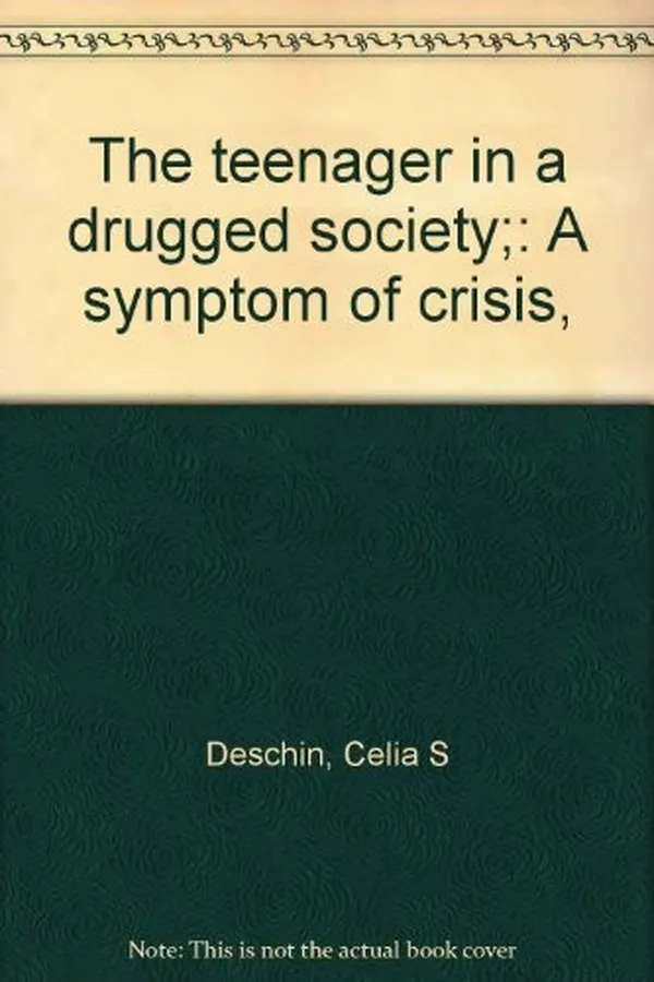Capa de The teenager in a drugged society