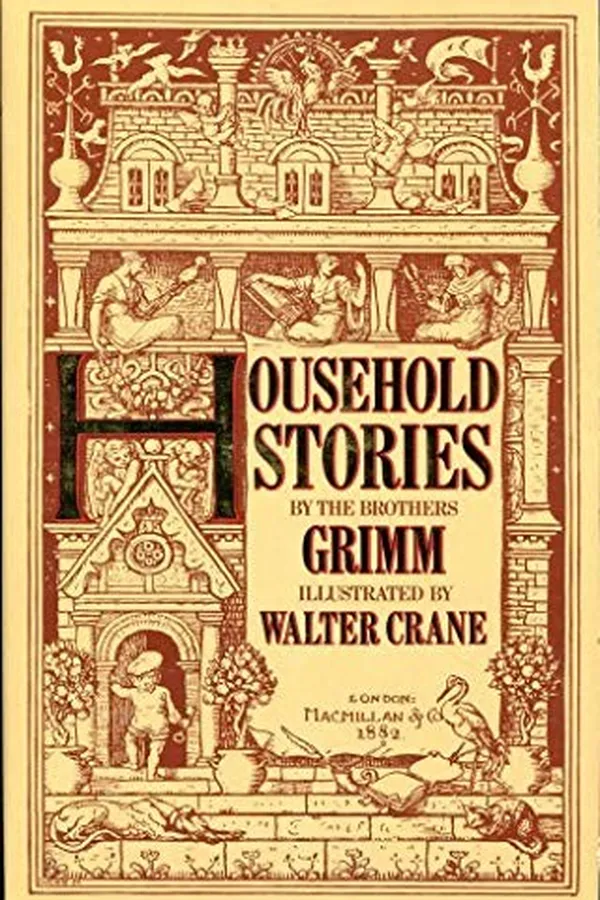Capa de Grimm's Household Stories (Facsimile Classics Series) (English and German Edition)