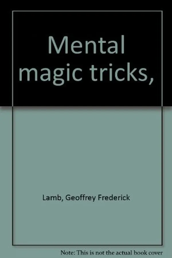 Capa de Mental magic tricks