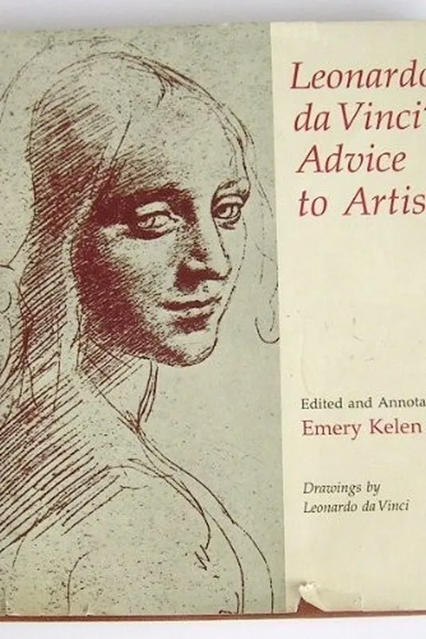 Capa de Leonardo da Vinci's advice to artists