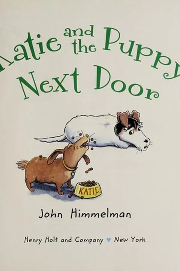 Capa de Katie and the puppy next door