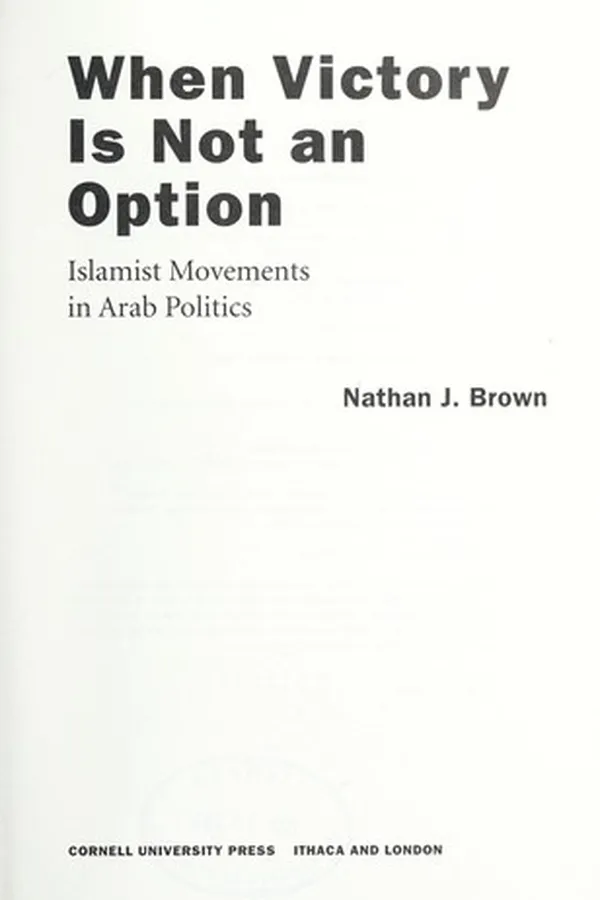 Capa de When victory is not an option