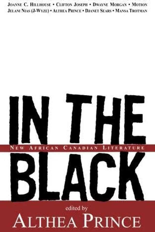 Capa de In the Black: New African Canadian Literature