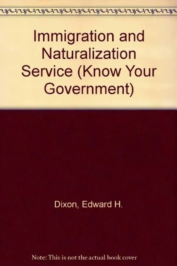 Capa de The Immigration and Naturalization Service