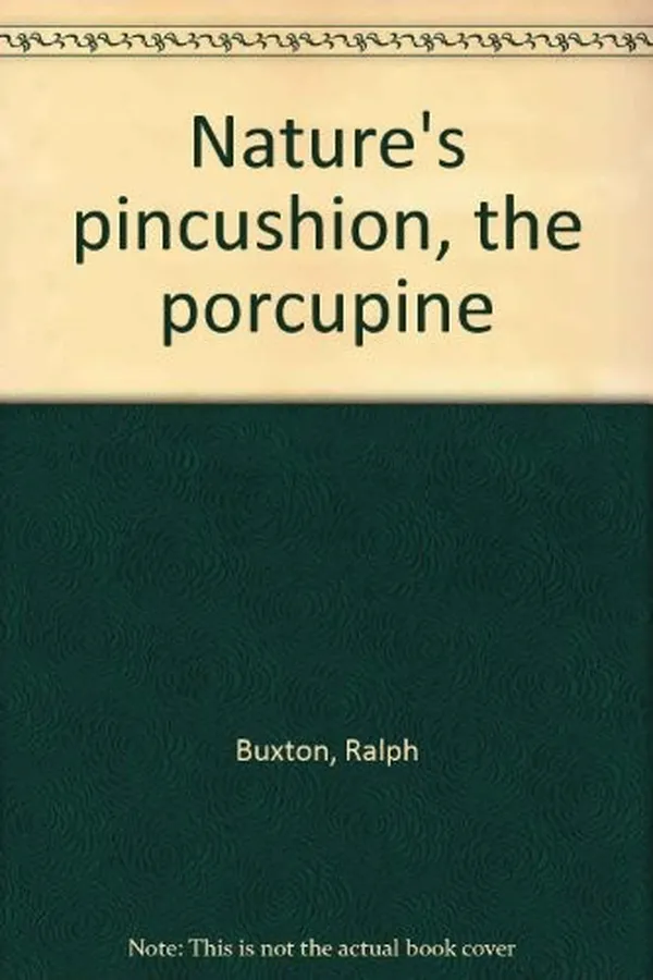 Capa de Nature's pincushion, the porcupine