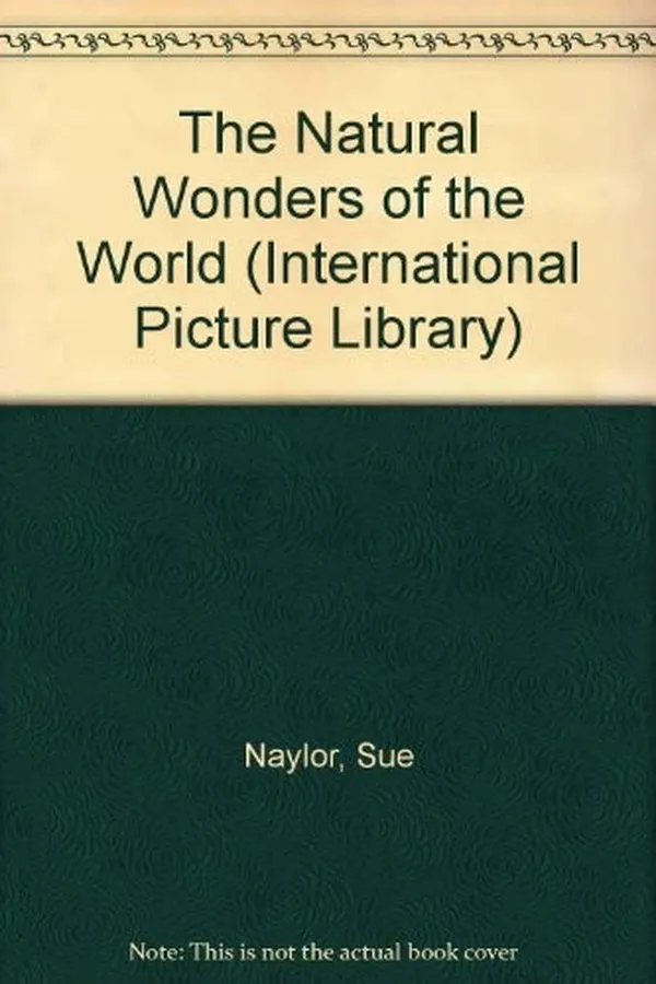 Capa de The natural wonders of the world