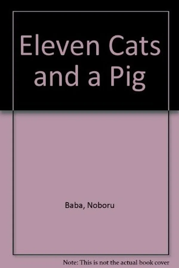 Capa de Eleven cats and a pig