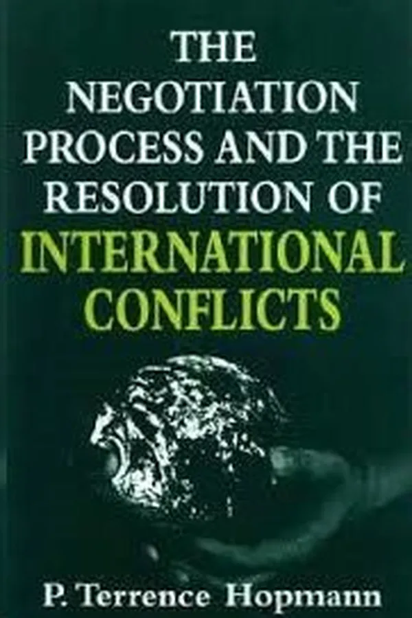 Capa de The negotiation process and the resolution of international conflicts