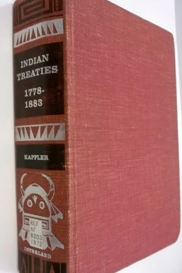 Capa de Indian treaties 1778-1883