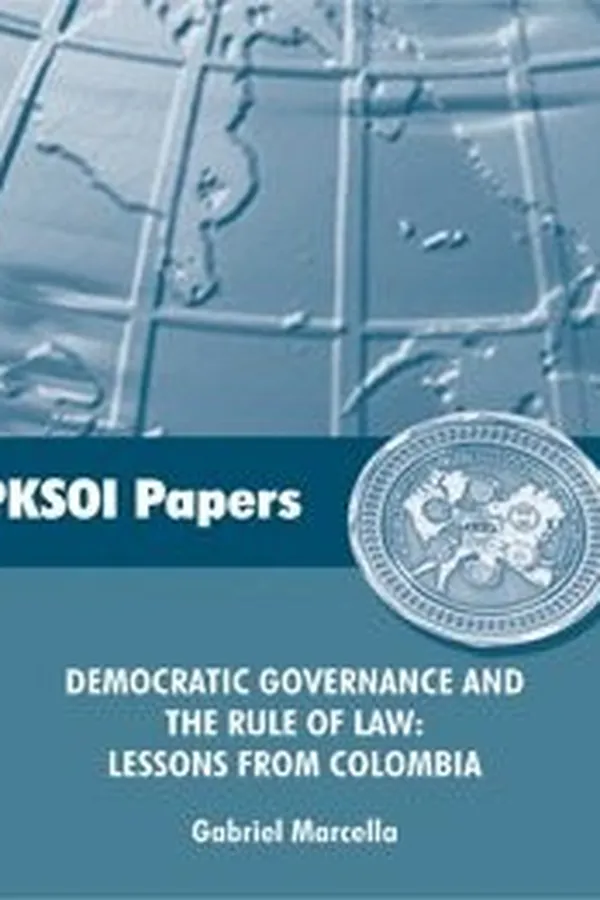 Capa de Democratic Governance and the Rule of Law