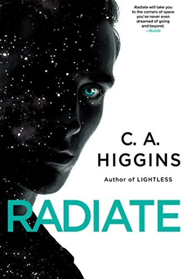 Capa de Radiate (The Lightless Trilogy Book 3)