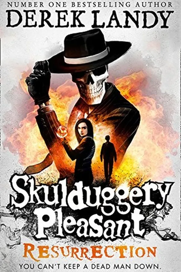 Capa de Skulduggery Pleasant - Resurrection
