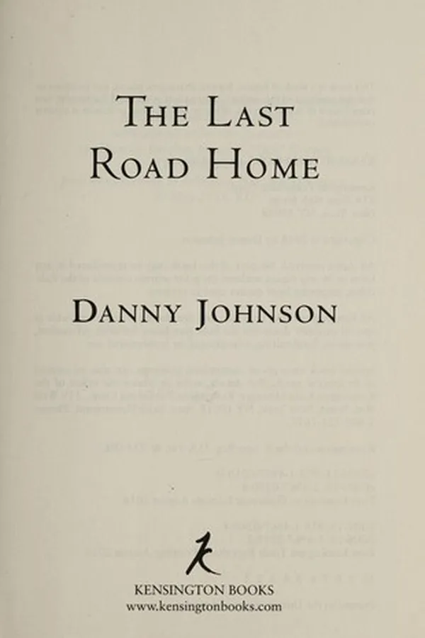 Capa de The last road home