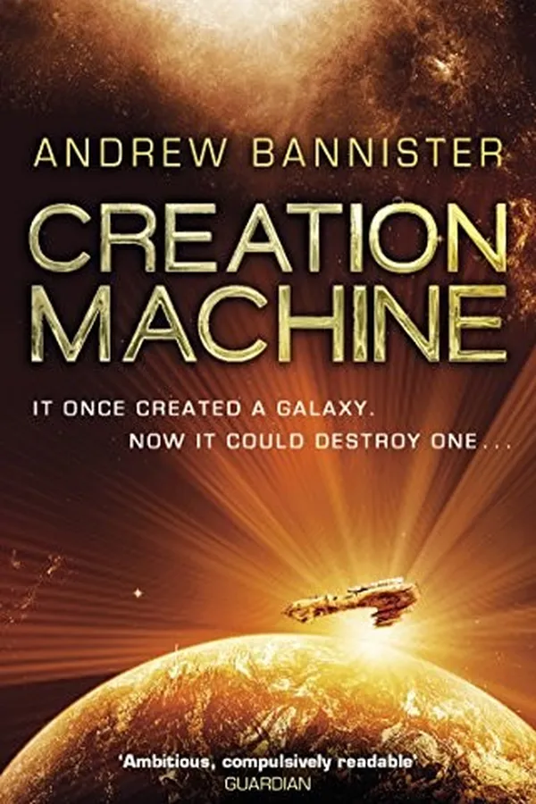 Capa de Creation Machine: The Spin Trilogy 1