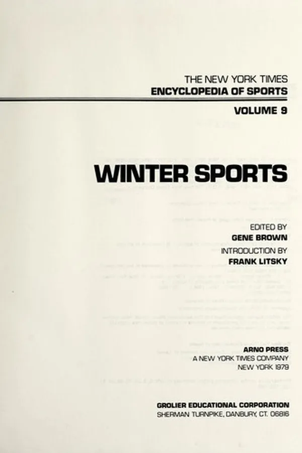 Capa de Winter sports