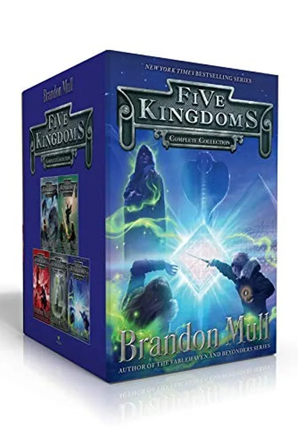 Capa de Five Kingdoms Complete Collection (Crystal Keepers / Death Weavers / Rogue Knight / Sky Raiders / Time Jumpers)