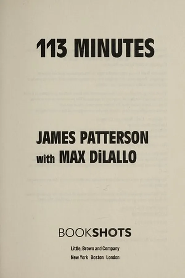 Capa de 113 minutes