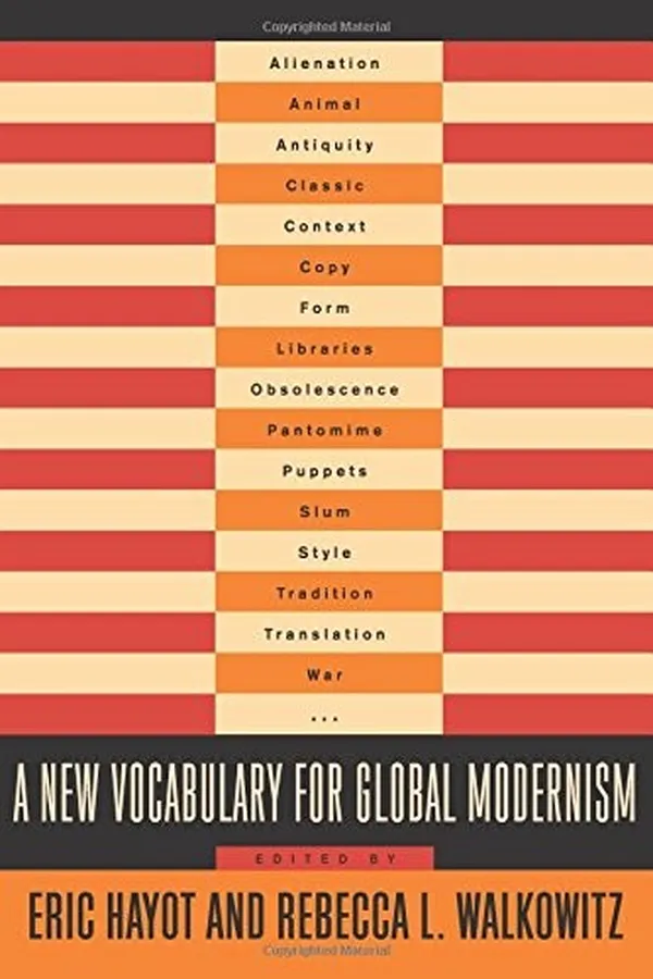 Capa de A New Vocabulary for Global Modernism (Modernist Latitudes)
