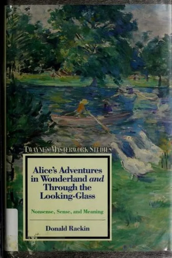 Capa de Alice's adventures in Wonderland and Through the looking glass