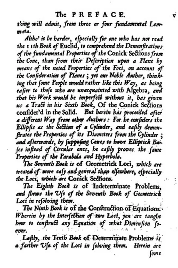 Capa de An Analytick Treatise of Conick Sections, and Their Use for Resolving of Equations in ...